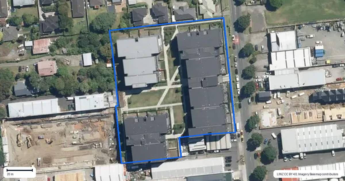 Property context map for 210/64 Victoria Street, Onehunga, Auckland