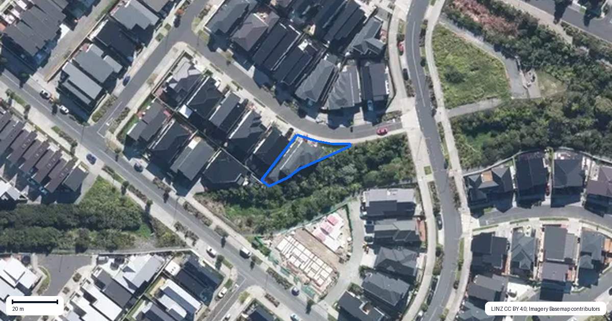 Property context map for 6 Hato Road, Hobsonville, Auckland