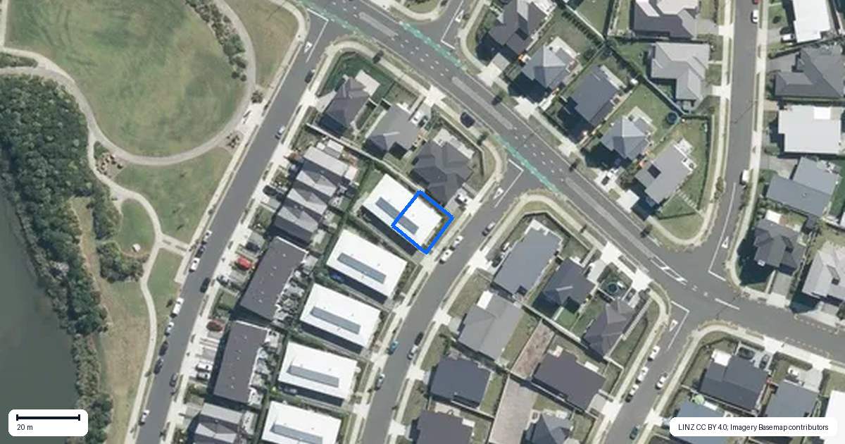 Property context map for 4 Kuku Avenue, Red Beach, Whangaparaoa