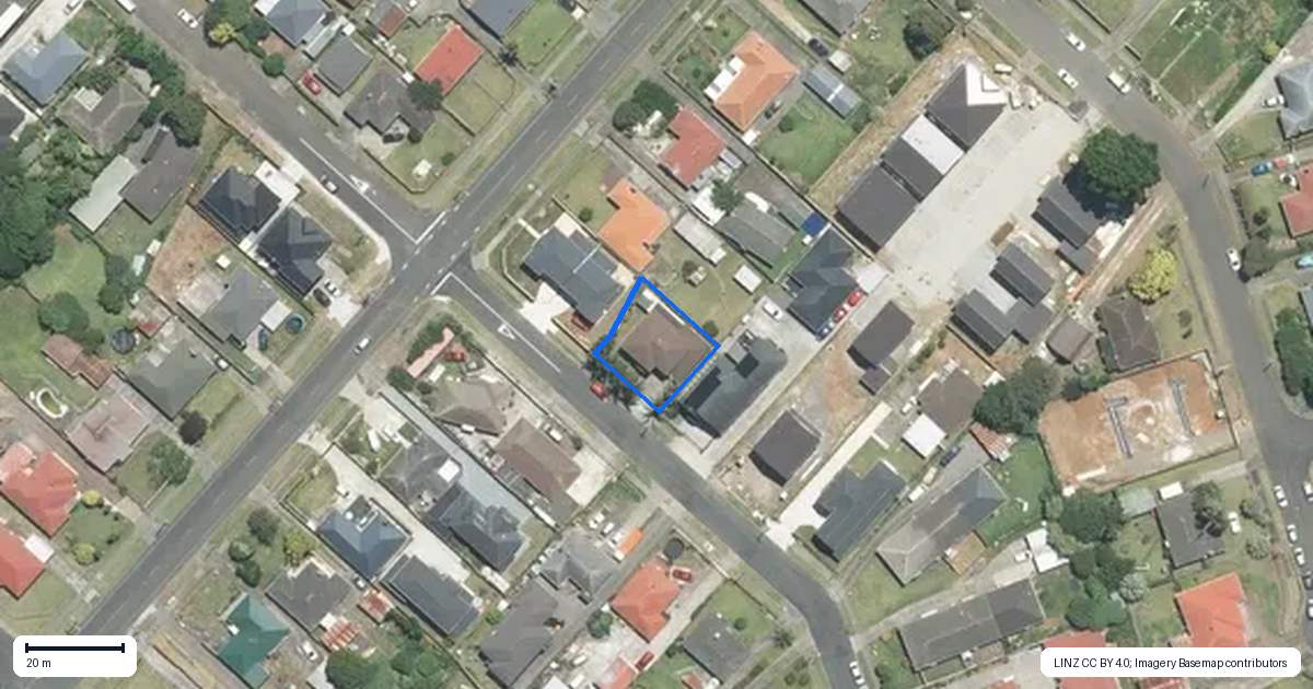Property context map for 2C Grantham Road, Papatoetoe, Auckland