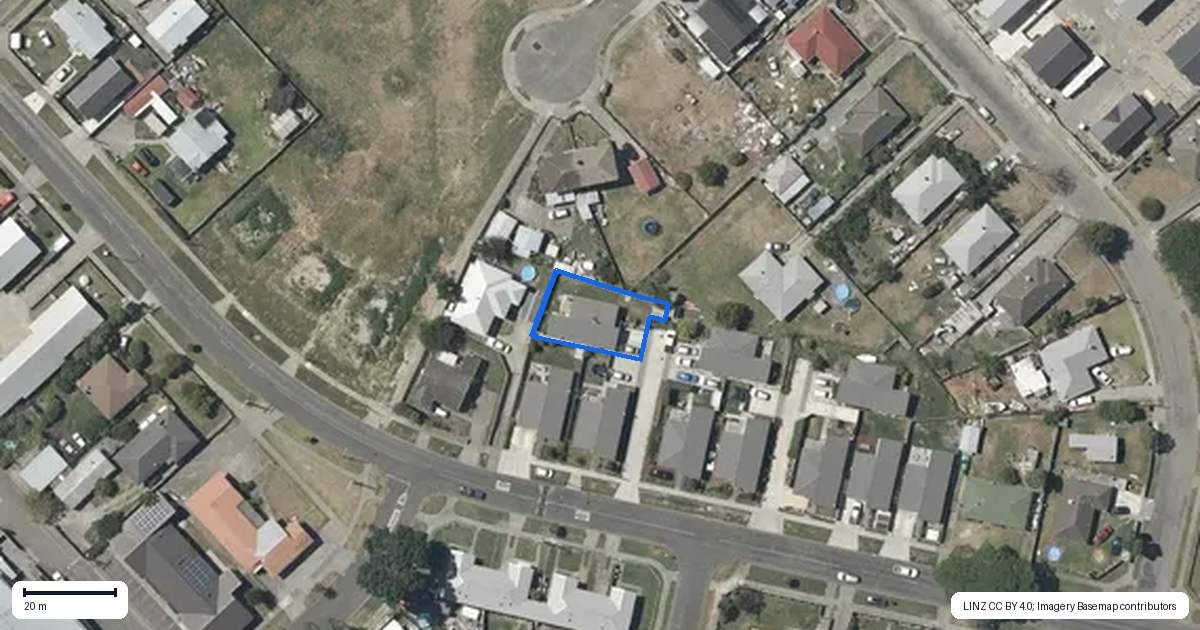 Property context map for 74A Geddis Avenue, Maraenui, Napier