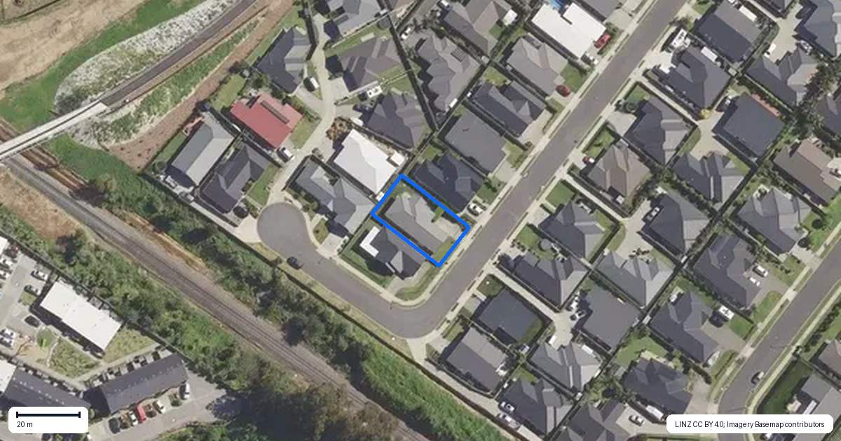 Property context map for 24 Augusta Rise, Omokoroa