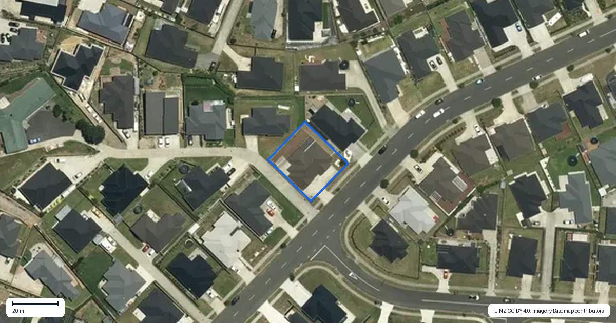 Property context map for 90 Hitchen Road, Pokeno