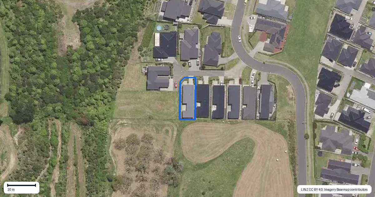 Property context map for 3 Hera Lane, Pyes Pa, Tauranga