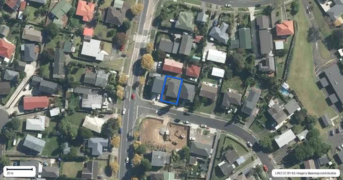 Property context map for 1A Waikaremoana Place, Pakuranga Heights, Auckland