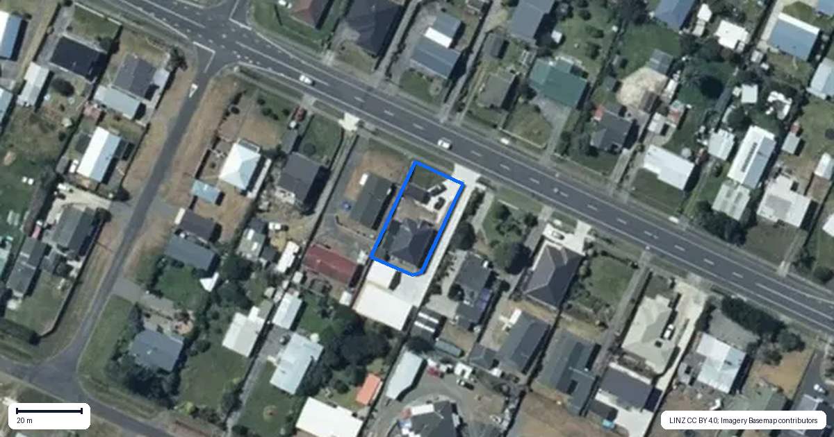 Property context map for 18 Seabury Avenue, Foxton Beach, Foxton