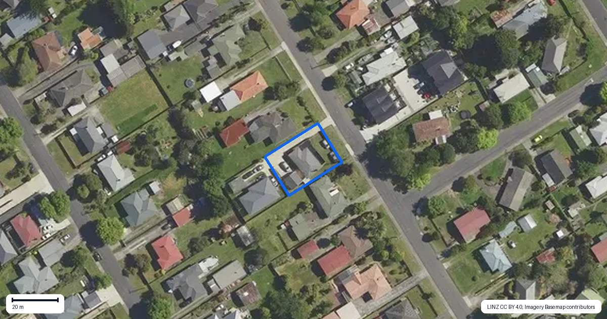 Property context map for 16 Roosevelt Road, Western Heights, Rotorua