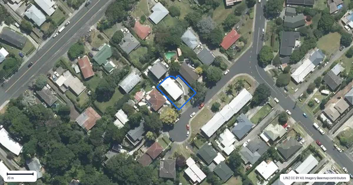 Property context map for 5 Nea Place, Hillcrest, Auckland