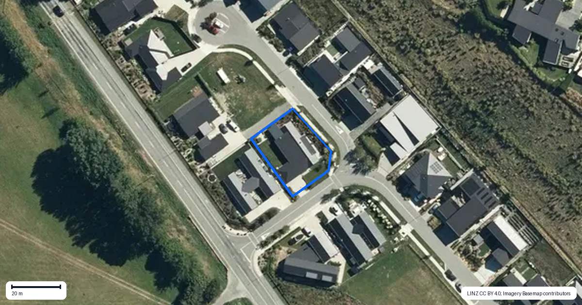 Property context map for 3 Brodie Avenue, Arrowtown