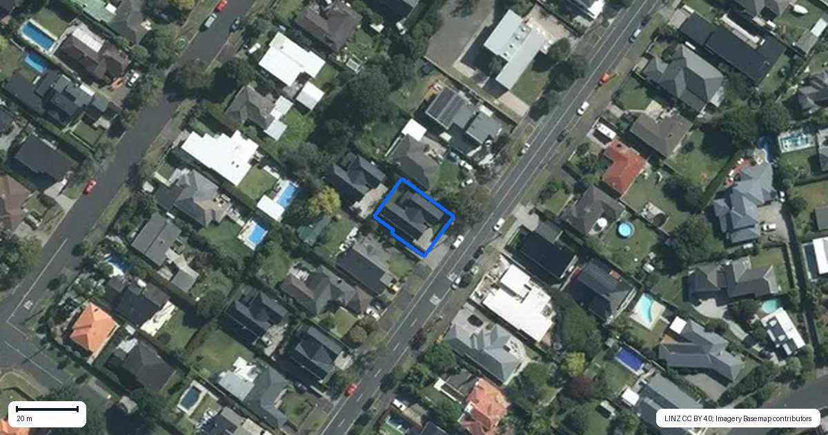 Property context map for 52A Kesteven Avenue, Glendowie, Auckland