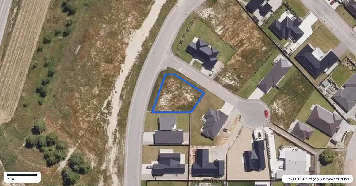 Property context map for 4 Duohys Lane, Mount Pisa, Cromwell