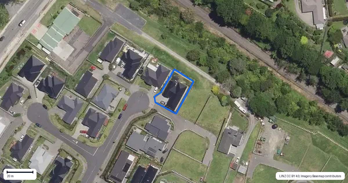 Property context map for 26 Te Kaka Place, Omokoroa