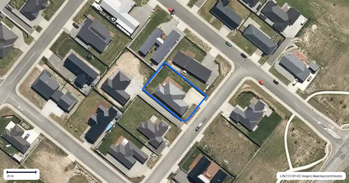 Property context map for 2 Glenfield Avenue, Twizel