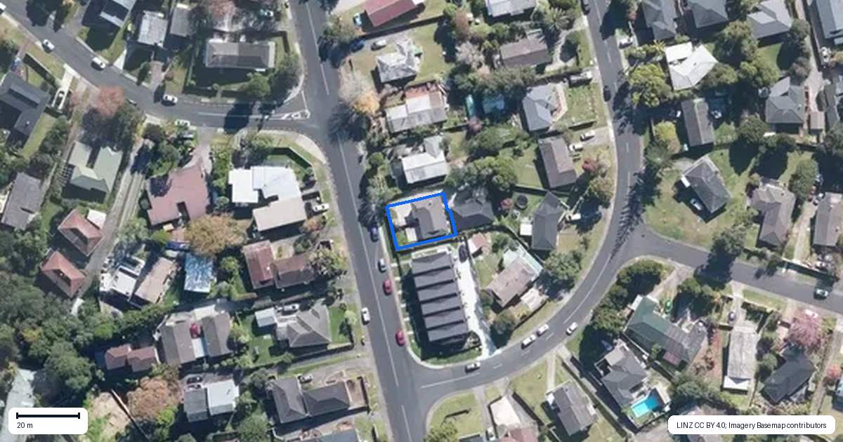 Property context map for 25 Bayview Road, Bayview, Auckland