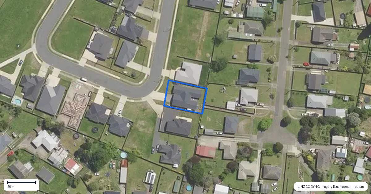 Property context map for 34 Tiwhatiwha Crescent, Kawerau