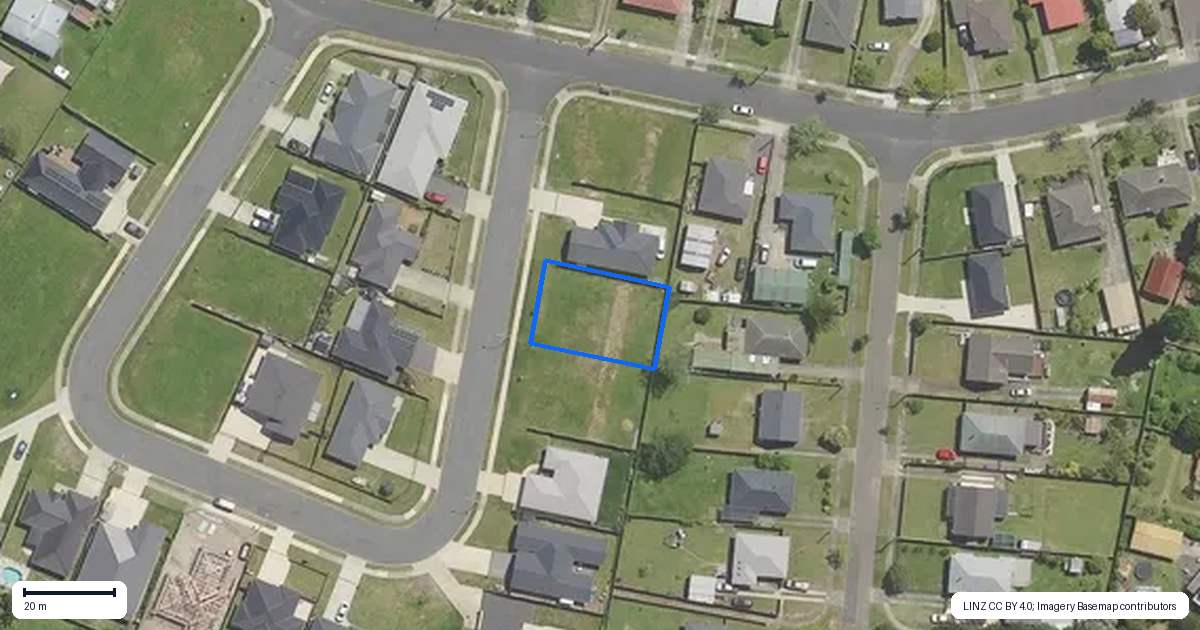 Property context map for 40 Tiwhatiwha Crescent, Kawerau
