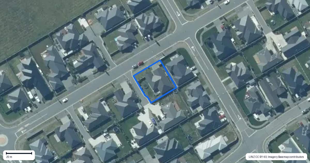 Property context map for 25 Brenley Drive, Rolleston