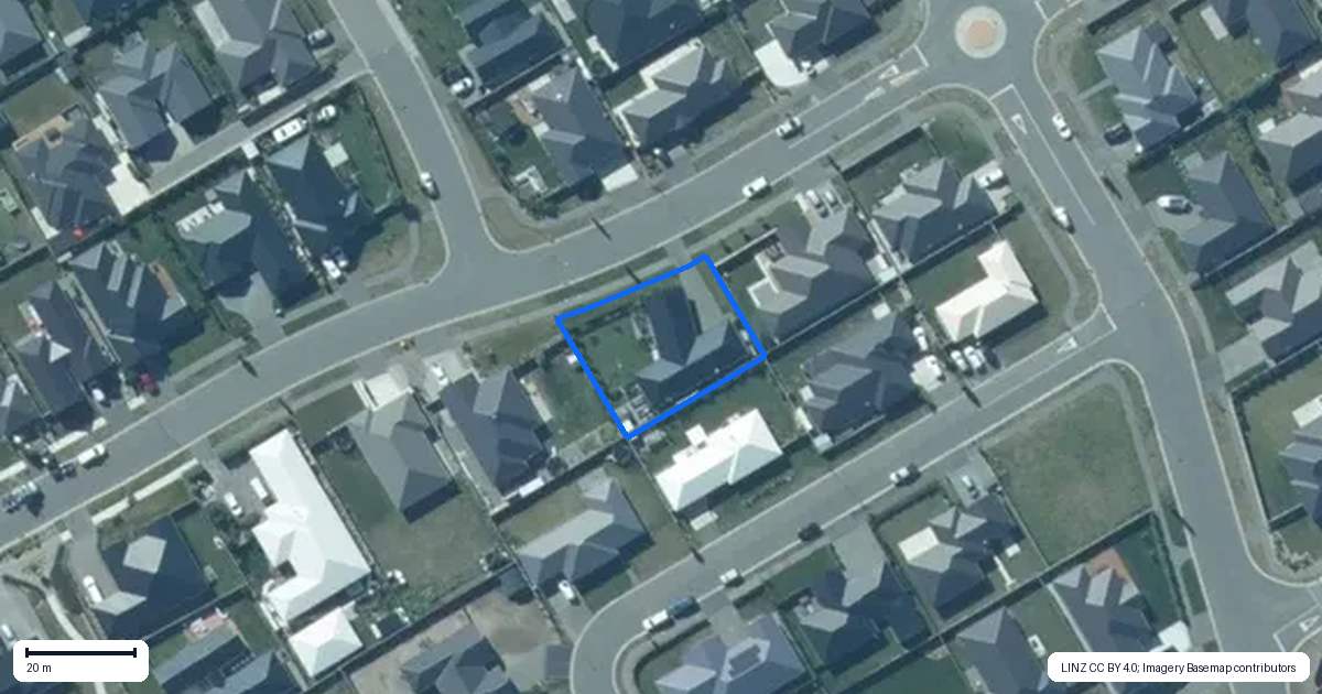 Property context map for 49 Brenley Drive, Rolleston