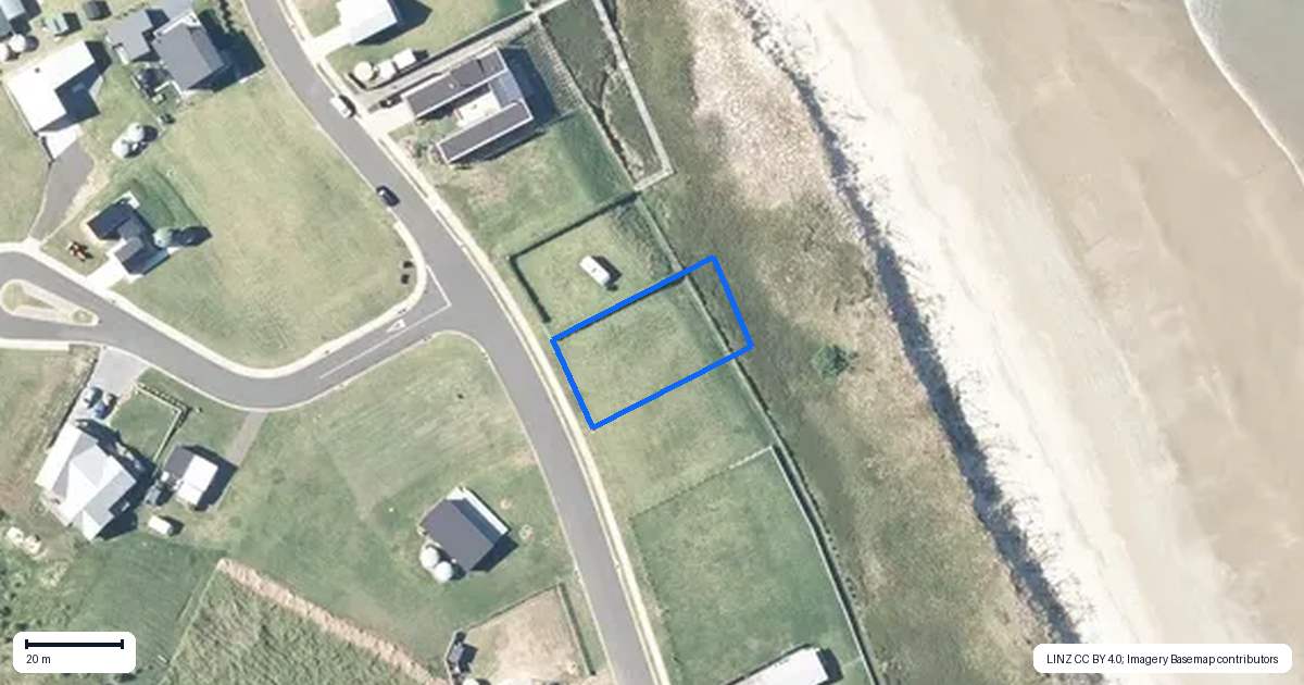 Property context map for 74 Skippers Road, Opito Bay, Whitianga