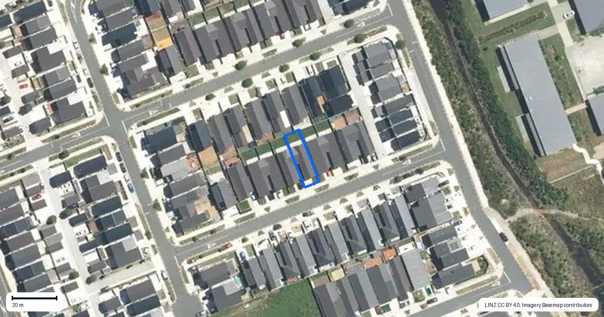 Property context map for 11 Tetekura Street, Takanini, Auckland