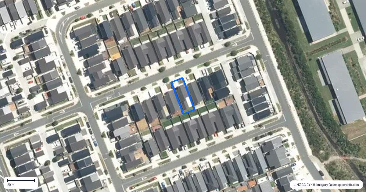 Property context map for 10 John Burn Road, Takanini, Auckland