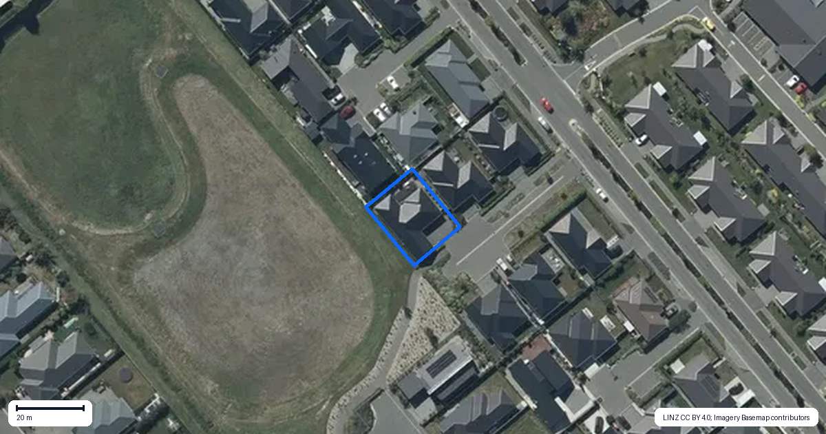 Property context map for 48 Stationmasters Way, Prebbleton