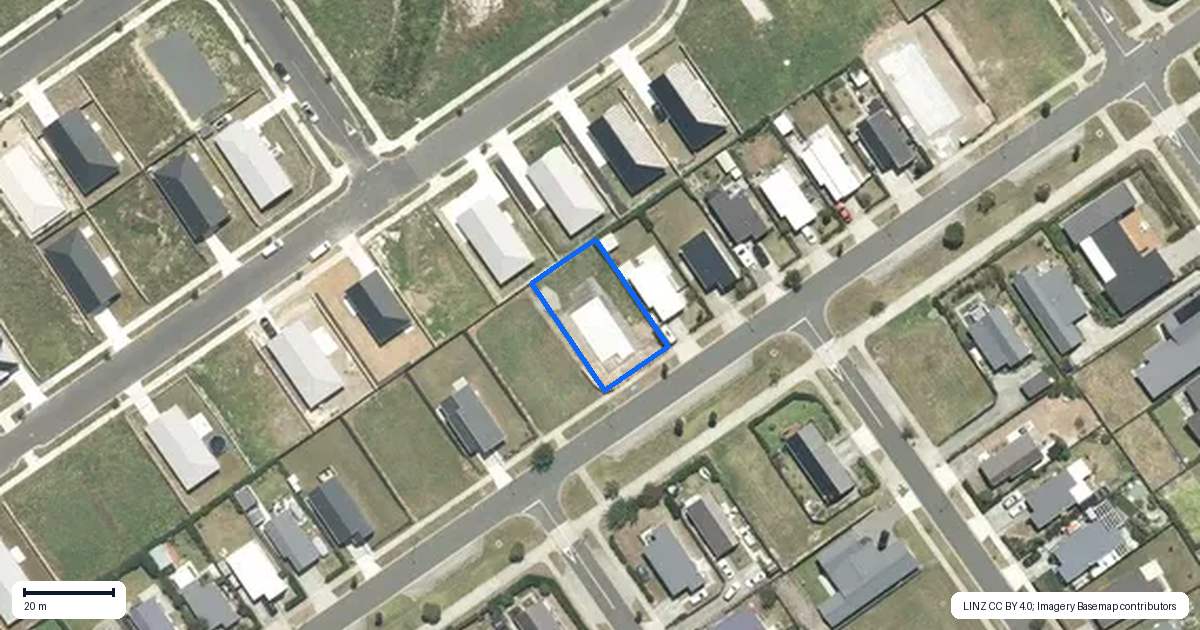 Property context map for 144 Rimu Street, Te Kauwhata