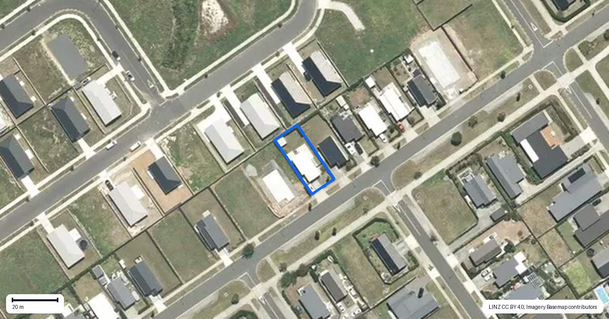 Property context map for 142 Rimu Street, Te Kauwhata