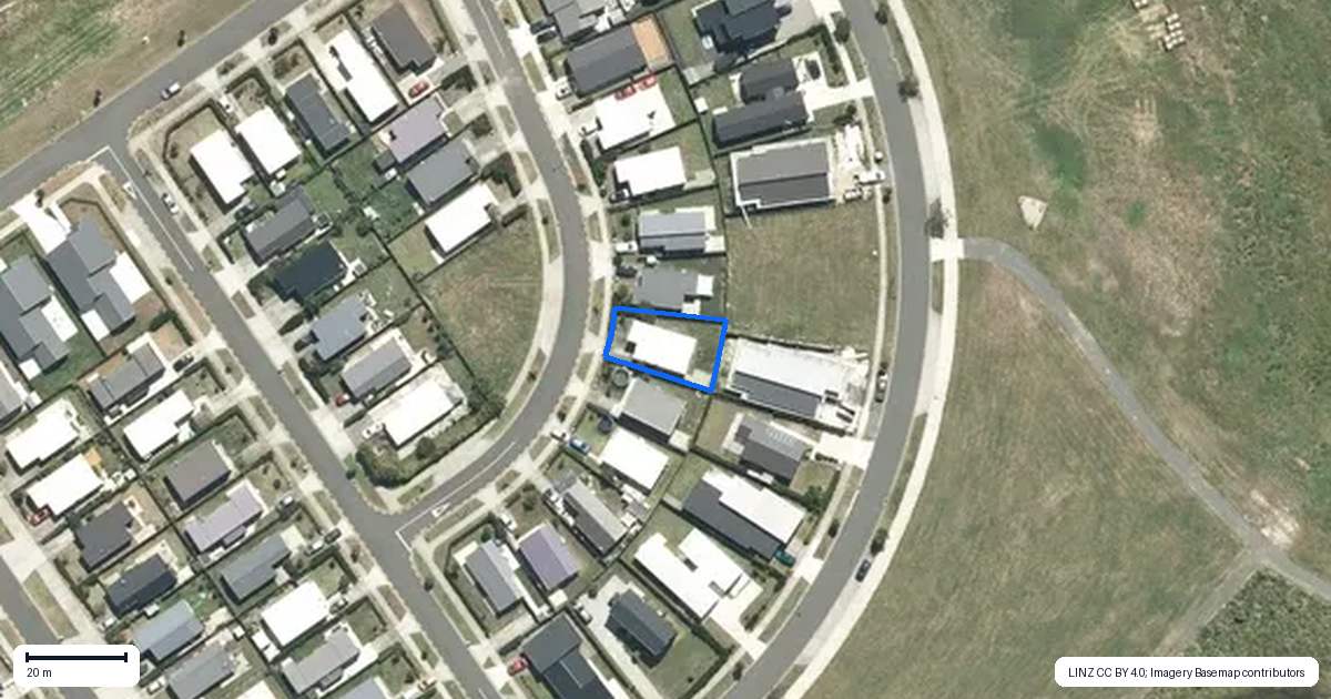 Property context map for 12 Rahui Street, Te Kauwhata
