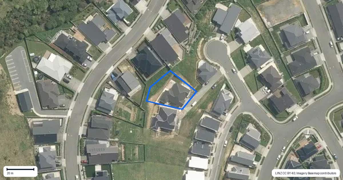 Property context map for 7 Swinton Place, Churton Park, Wellington