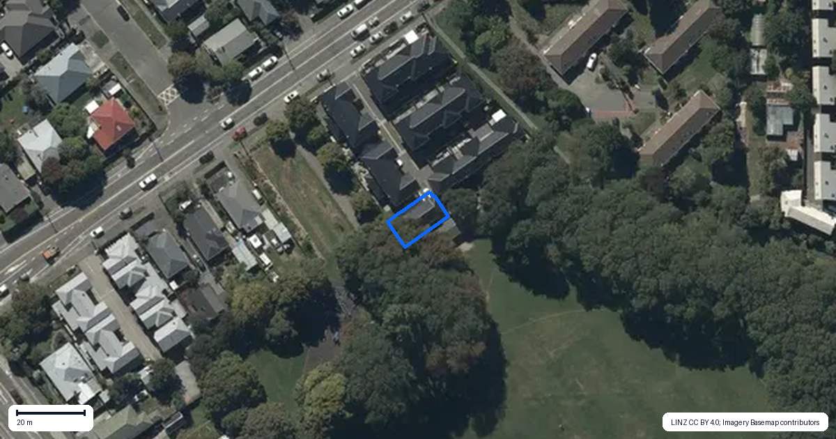 Property context map for 10 Shingle Lane, Sydenham, Christchurch