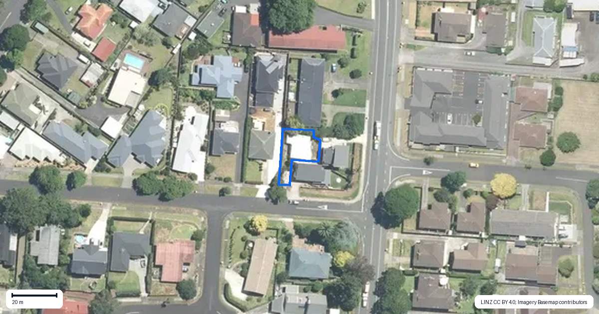 Property context map for 3 Hogan Street, Pukekohe