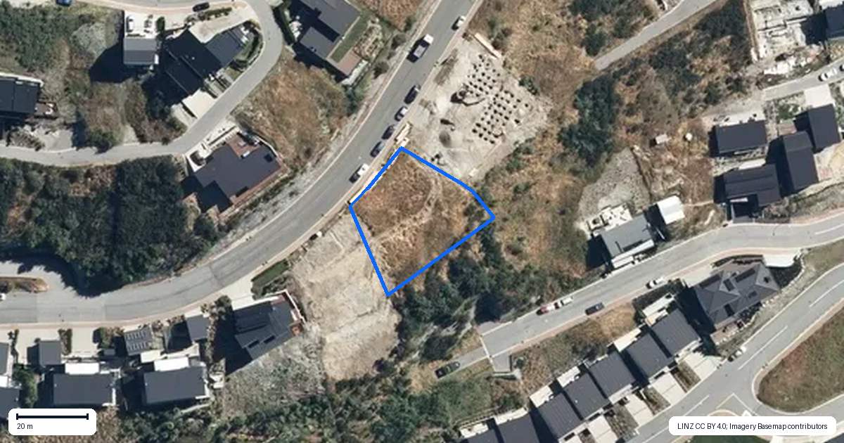 Property context map for 64 Middleton Road, Frankton, Queenstown