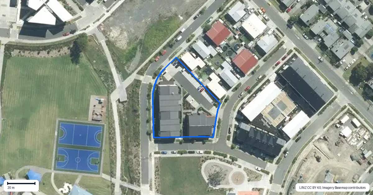 Property context map for 201/10 Awataha Drive, Northcote, Auckland