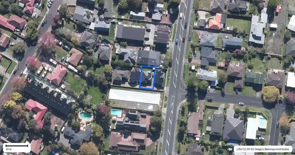 Property context map for 54C Te Atatu Road, Te Atatu South, Auckland