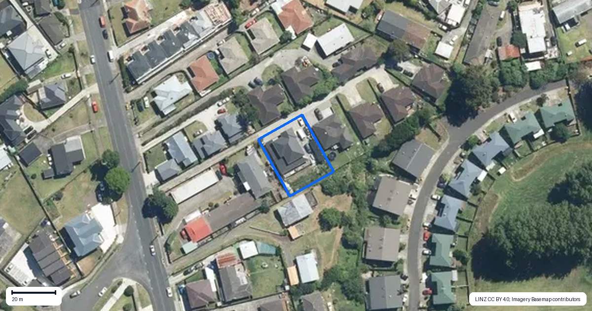 Property context map for 28D Park Avenue, Papatoetoe, Auckland