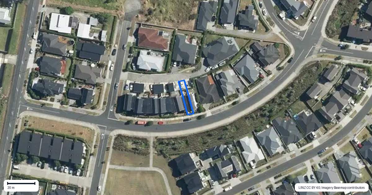 Property context map for 9 Podgora Avenue, Kumeu
