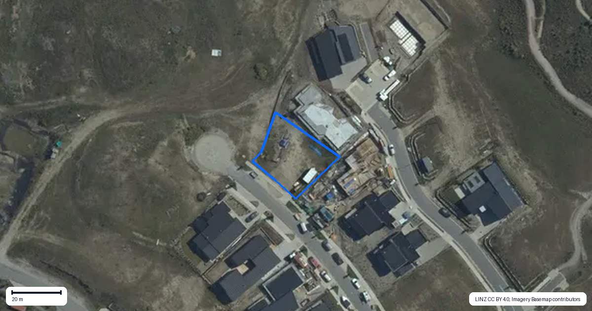 Property context map for 24 Mills Road, Wanaka