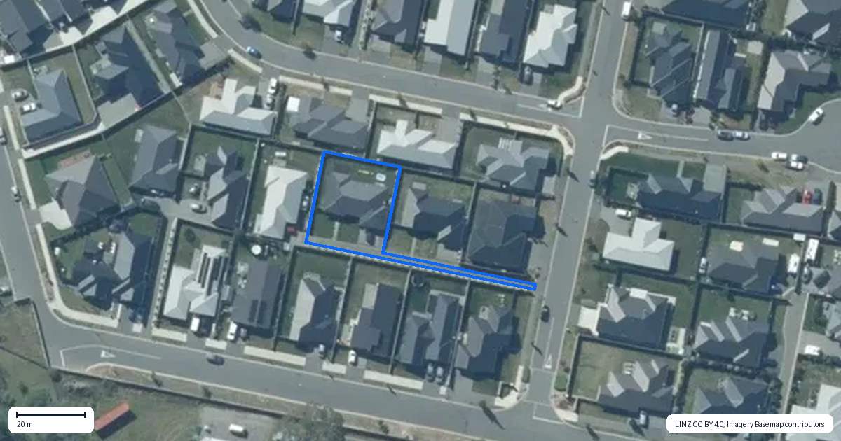 Property context map for 5 Widdowson Road, Rolleston