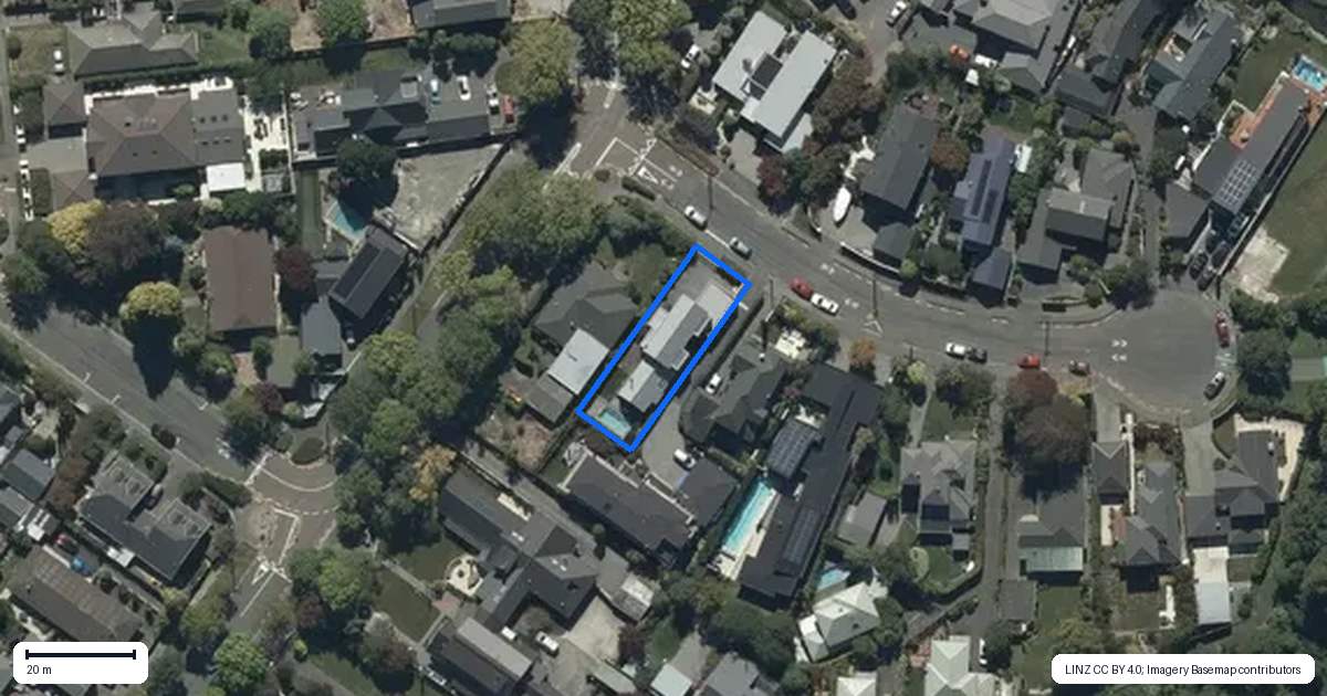 Property context map for 3 Ngahere Street, Fendalton, Christchurch