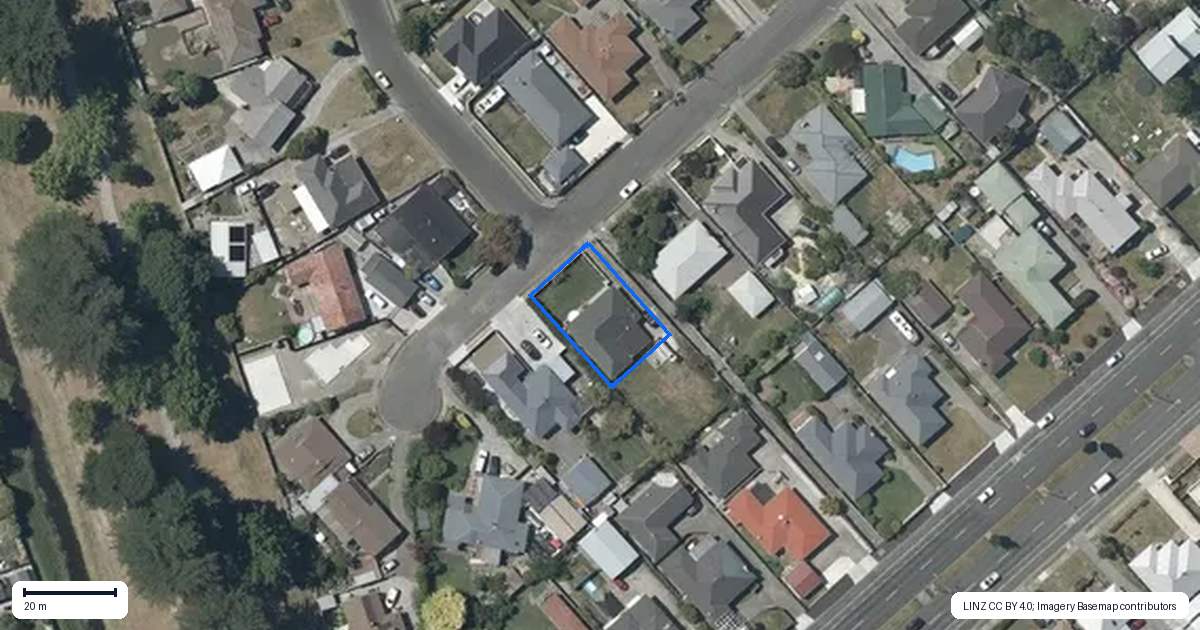 Property context map for 74 Menin Road, Onekawa, Napier