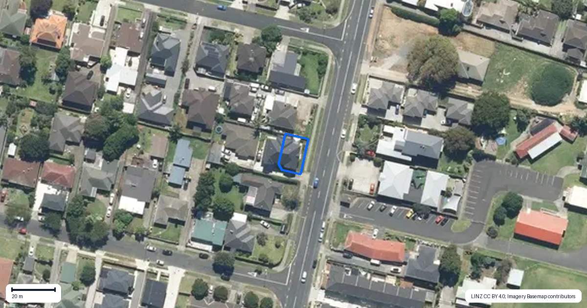 Property context map for 88 Kolmar Road, Papatoetoe, Auckland