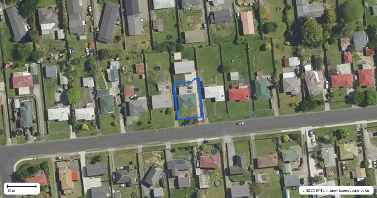 Property context map for 19 Turner Drive, Western Heights, Rotorua