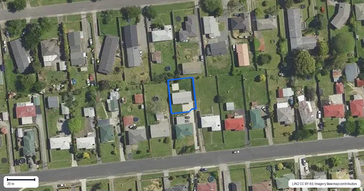 Property context map for 19A Turner Drive, Western Heights, Rotorua