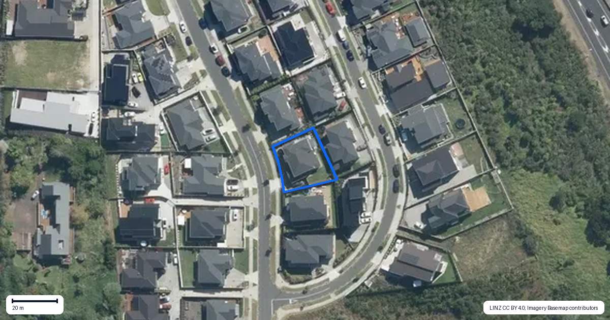 Property context map for 55 Kewa Road, Albany Heights, Auckland