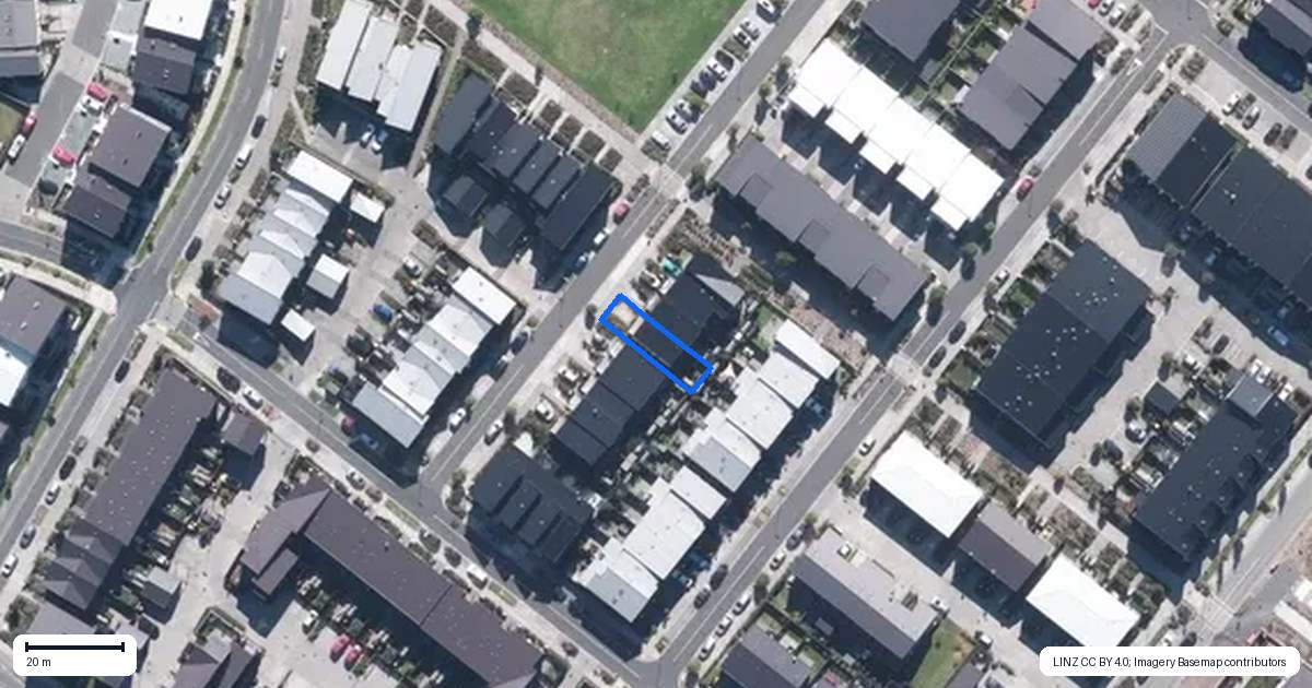 Property context map for 13 Malcolm Calder Road, Hobsonville, Auckland