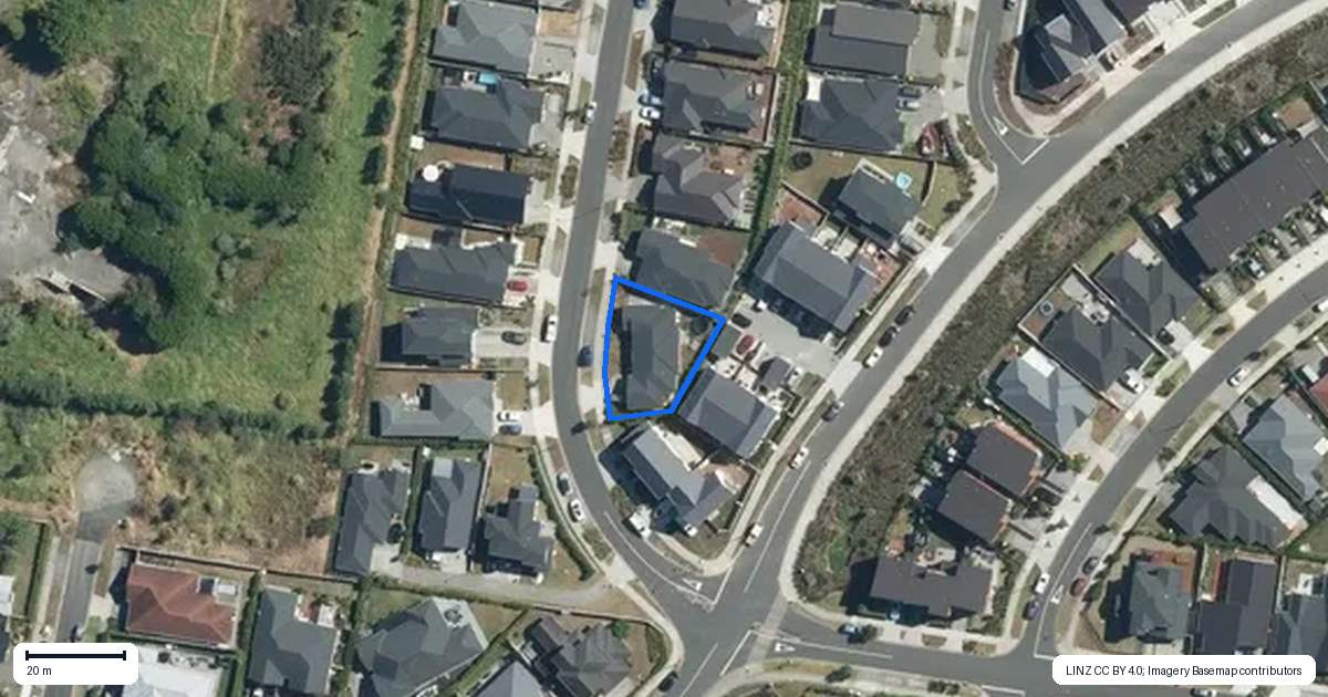 Property context map for 54 Vinistra Road, Kumeu