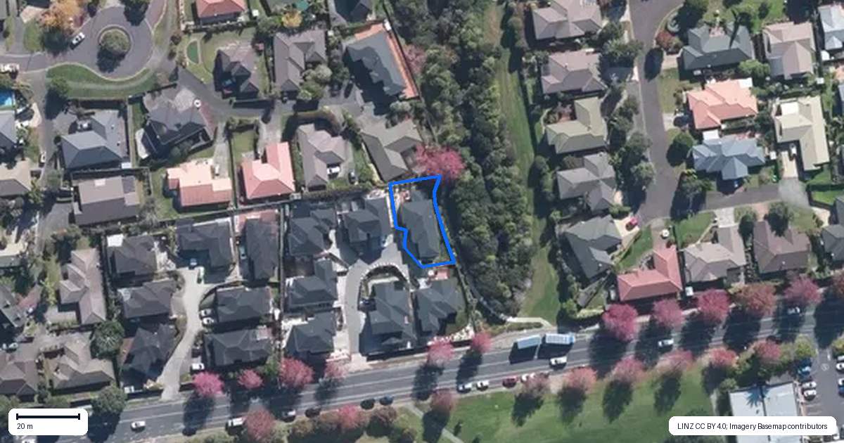 Property context map for 391 Rosedale Road, Albany, Auckland