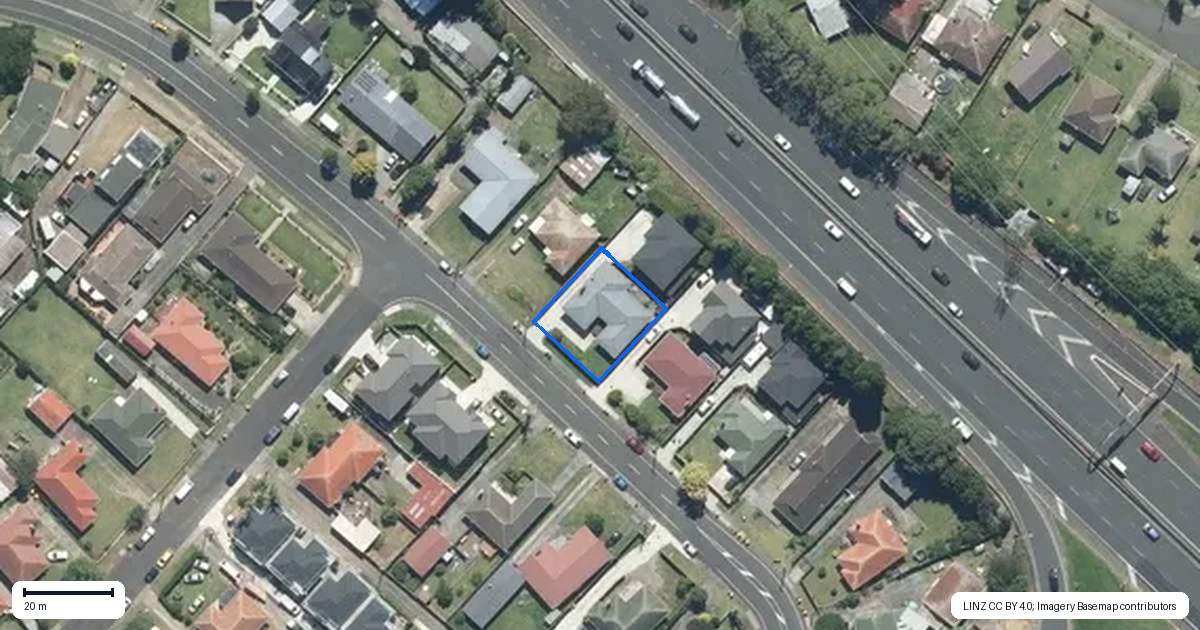 Property context map for 79 Motatau Road, Papatoetoe, Auckland