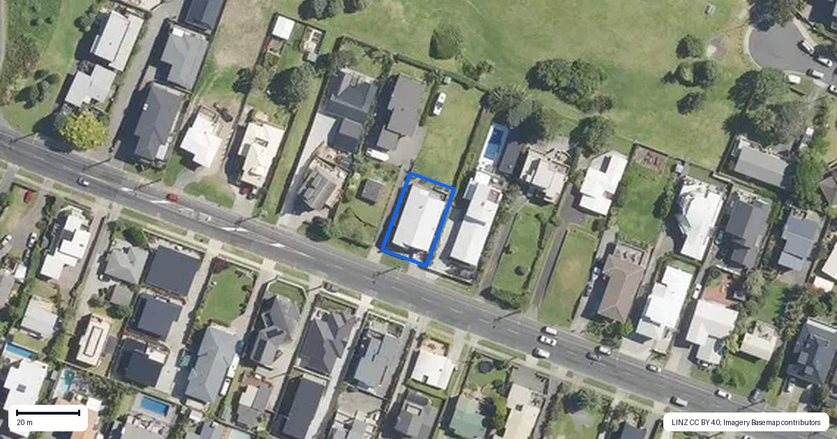 Property context map for 1025 Papamoa Beach Road, Papamoa Beach, Papamoa